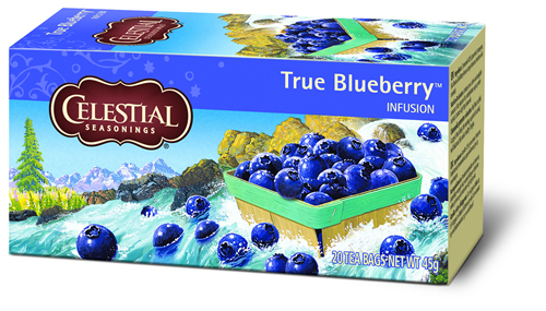 Celestial Herb tea true blueberry 20 infusettes